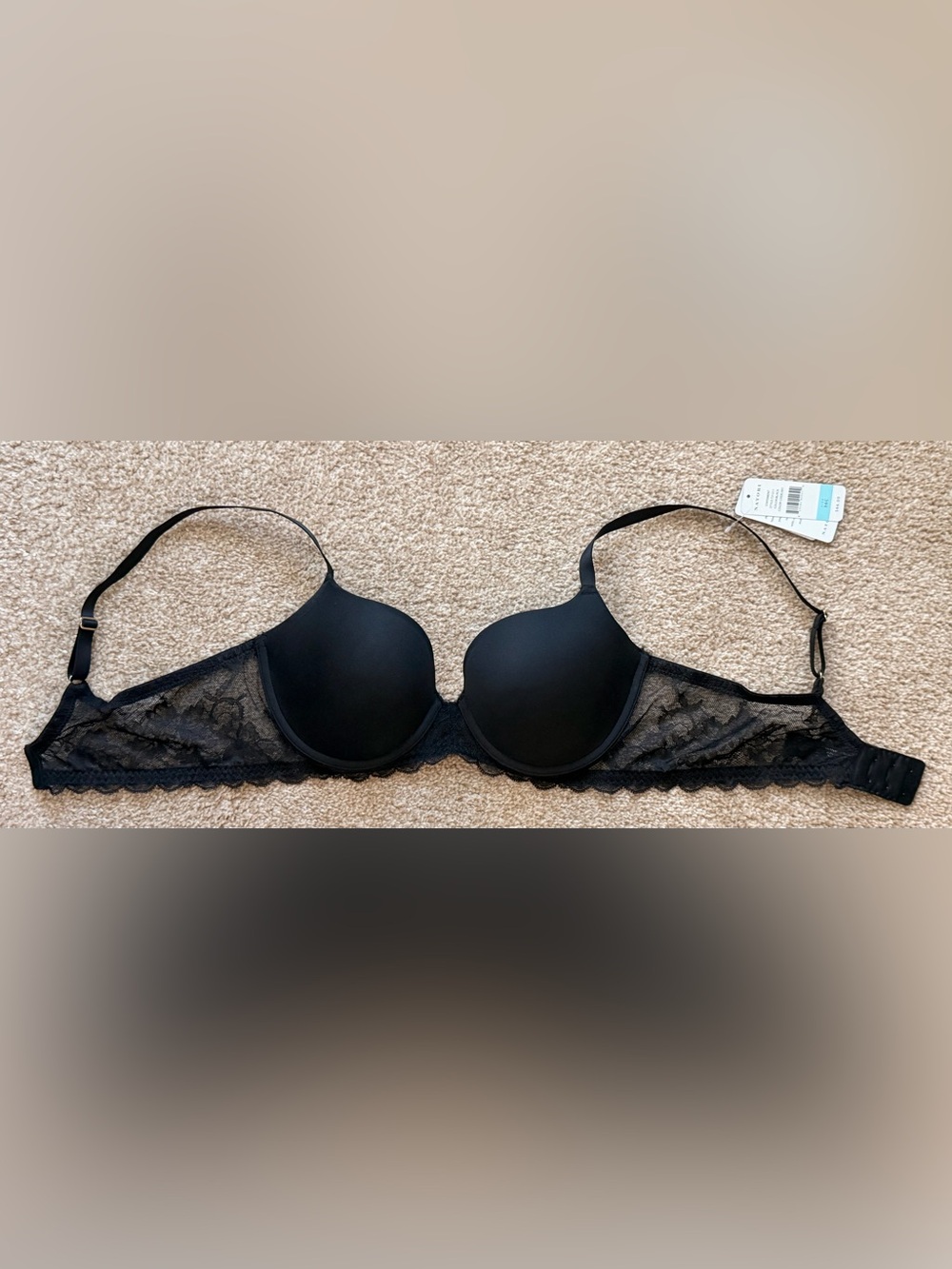 Natori Black Lace Statement Contour Bra - Picture 3 of 9